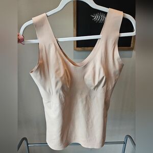 Knix by Knixwear Womens Luxelift Seamless Tank Top Shapewear Nude Size XXL
